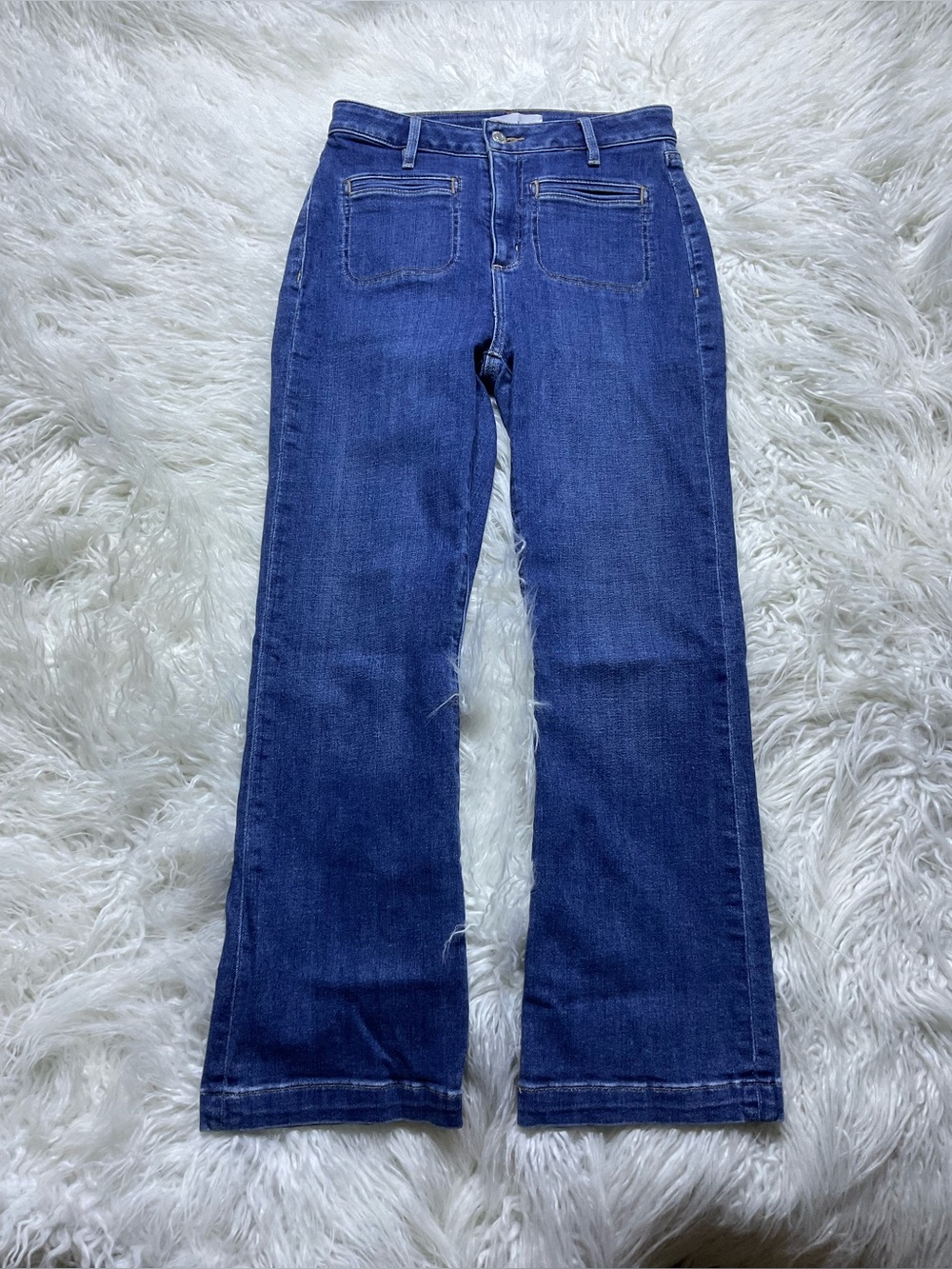 Loft The Curvy Kick Crop Jeans